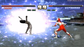 Ultraman Fighting Evolution (Dada) vs (Ultraman) HD