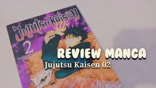 Review And Unboxing Manga JUJUTSU KAISEN || Vol. 2 Indonesia version
