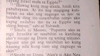 Pang Araw Araw na Talata.               Exodus 3:14-17