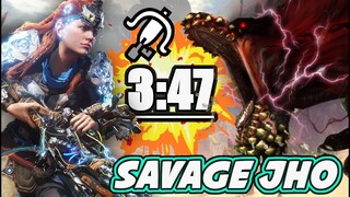 MHW: Iceborne | *NEW* Horizon zero dawn LBG vs Savage Deviljho - 3:47 (4P)