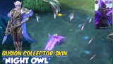GUSION COLLECTOR SKIN "NIGHT OWL" | NEW UPCOMING SKIN | MOBILE LEGENDS