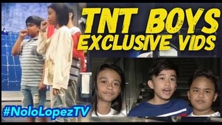 TNT BOYS EXCLUSIVE Message After The World’s Best | Rehearsal of A Million Dreams | Nolo Lopez TV