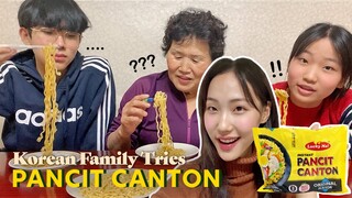 Cooking PANCIT CANTON for my Korean Family