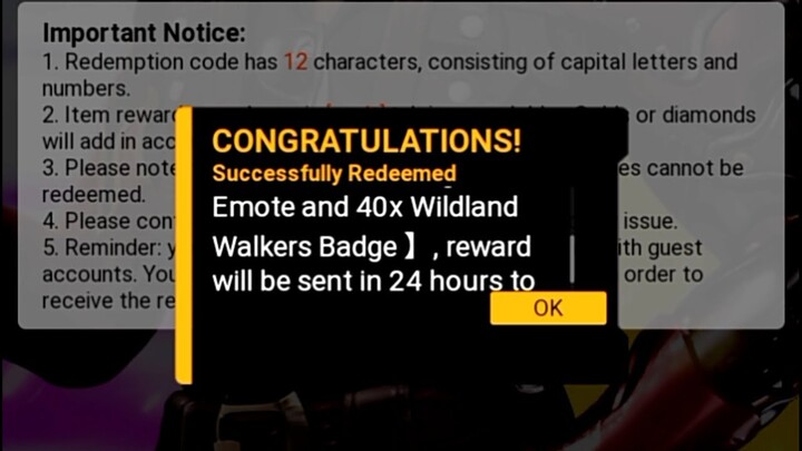 KODE REDEM 4 TAHUN ANNIVERSARY FREE FIRE!!SKUYY DI REDEM
