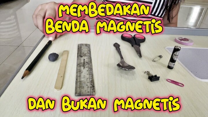 MEMBEDAKAN BENDA MAGNETIS DAN BUKAN MAGNETIS - TUGAS TEMATIK KELAS 4 SD