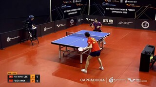 HANFEIER-LEE HOI MAN-WTT Feeder Cappadocia 2025-MAIN DRAW-ROUND OF 32