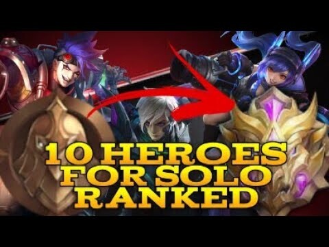 TOP 10 HEROES FOR SOLO RANK SEASON 15 AS OF DECEMBER 29 2019