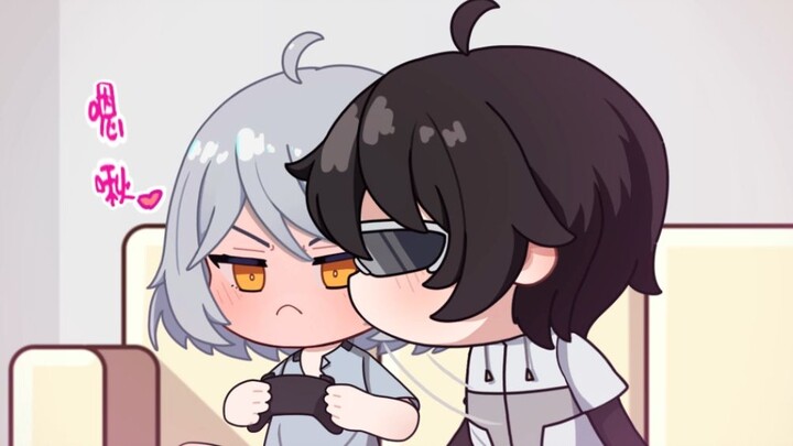 [Dust White Forbidden Zone] Teasing Anka who was playing games😘But in the end——🥵