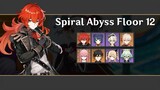 Diluc ? | 2.5 Spiral Abyss Floor 12 - [Genshin Impact]