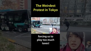 The weirdest protest in Tokyo