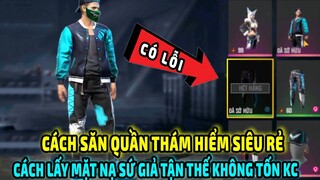 Test Mở Hộp 46 Săn Quần Thám Hiểm Siêu Rẻ || Cách Lấy Mặt Nạ Sứ Giả Tận Thế FREE || Free Fire