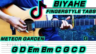 Biyahe - Meteor Garden | Josh Santana (Fingerstyle Cover) Tabs + Chords + lyrics