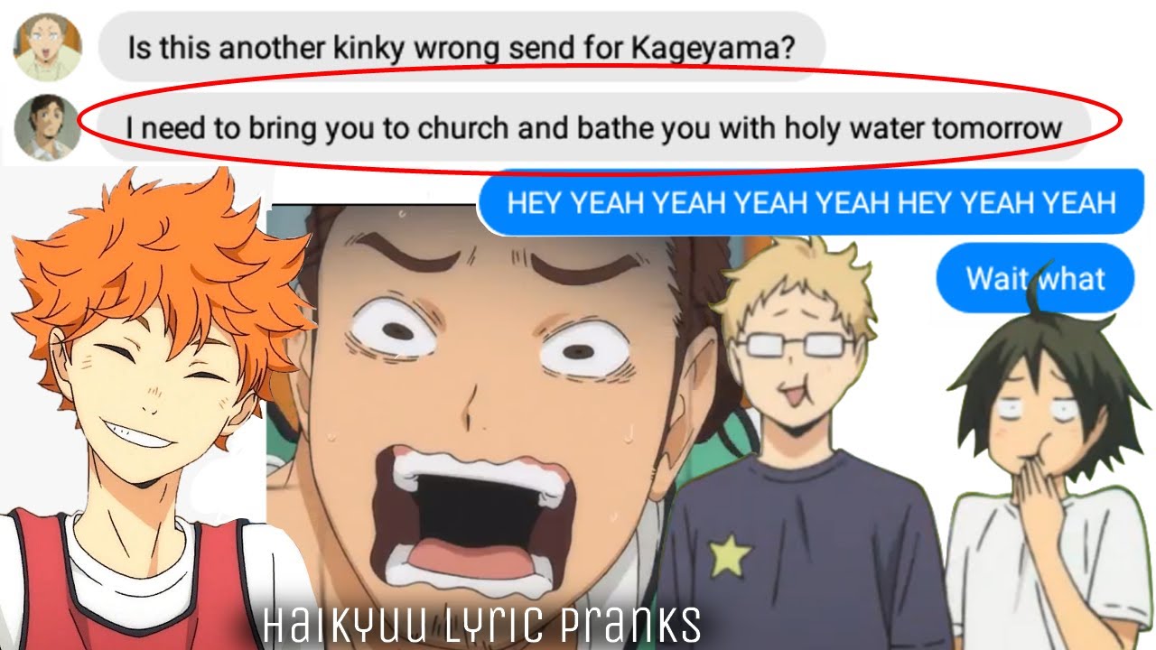 Haikyu Texts - 2- WAIT WHAT!  Haikyuu, Haikyuu anime, Haikyuu characters