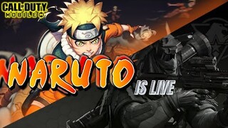 Naruto Uzumaki is live Playing COD Mobile #cod #codm #codmobile