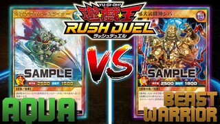 Aqua Kappas VS Heartless Hounds!! | Yu-Gi-Oh! GO RUSH!! Rush Duel (Requiem of Destruction!!)