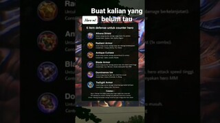 6 item defence yang wajib kalian ketahui #mlbb #mobilelegends #mobilelegendsindonesia