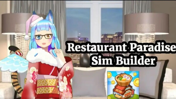 Aku membuat pulau di Restaurant Paradise:im Builder [Vtuber / Virtual Youtuber Indonesia]