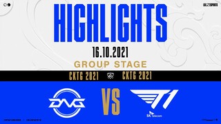 Highlights DFM vs T1 [Vòng Bảng][CKTG 2021][16.10.2021]