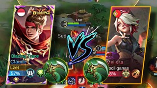 CLAUDE VS MELISSA 👌AYO AJA GW MAH..😋☝