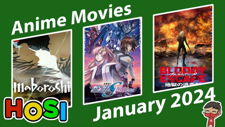 Anime Movies January 2024