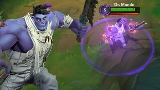 Wild Rift: Reworked Dr. Mundo Gameplay