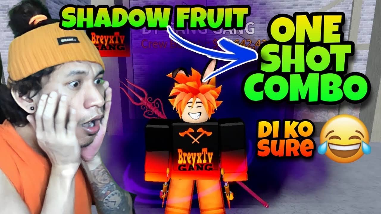 Blox Fruits, Bounty Hunting, Easy One-Shot Combo, UPD 17, ( Shadow Fruit  + Death Step )