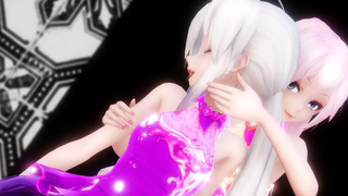 MMD Disturb Maniac Girl ฮาคุ ลูก้า มิกุ เทโตะ 4K UHD