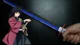 6 lembar kertas kosong diubah menjadi pedang Jepang Kimetsu no Yaiba Tomioka Yoshiyuki!