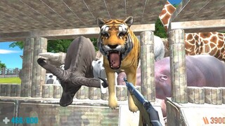 Psycho Animals Attack My Camp. Animal Revolt Battle Simulator