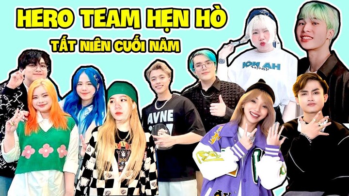 HERO TEAM HẸN HÒ | MORA CÙNG HERO QUẨY BANH NÓC TẠI TIỆC CUỐI NĂM | VLOG