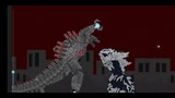 Mechagodzilla Legendaris VS Monster X/Caesar Ghidorah