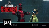 Deadpool and The Nerd Get Bandersnatched | Robot Chicken | adult swim