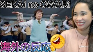 i love this!! FIRST TIME WATCHING - HABIT SEKAI NO OWARI REACTION