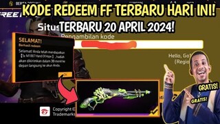 KODE REDEEM FREE FIRE TERBARU 20 APRIL 2024 HARI INI - KODE REDEEM FF TERBARU 20 APRIL 2024