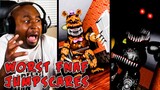Try Not to Get Scared Challenge | Worst FNAF Jump Scares
