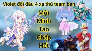 Một mình Violet chấp hết 4 xạ thủ team bạn / Rum ●○ Violet / LIÊN QUÂN