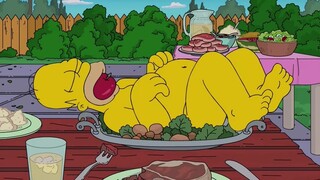 [The Simpsons] Homer memakan dirinya sendiri