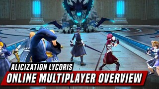 Online Multiplayer Overview & Gameplay - Sword Art Online: Alicization Lycoris