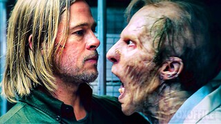 Brad Pitt drinks Pepsi and becomes zombieproof | World War Z | CLIP