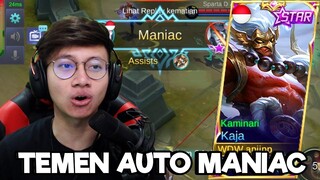 BUAT TEMEN MANIAC PAKE STARLIGHT MEMBER KAJA! - MOBILE LEGENDS INDONESIA