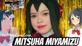✨KIMI NO NAWA✨ Mitsuha Miyamizu Cosplay Makeup Tutorial | by riskawaii