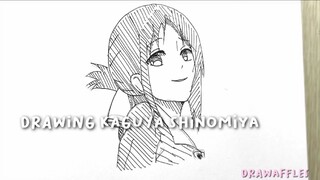 Drawing Kaguya Shinomiya