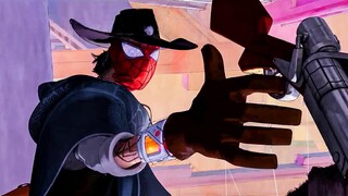 SPIDER MAN ACROSS THE SPIDER VERSE "Miles Morales Vs Cowboy Spider Man" (4K ULTRA HD) 2023