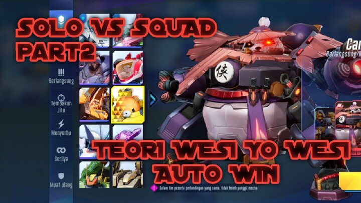 #4 SOLO vs Squad Kuma | Tips-Tips Biar Bisa Auto win, Yang terakhir bikin Lesti Tercengang