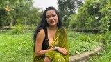 Bunny Creation Feat. Mohona | Green Chiffon Saree | Amazon India | 2024