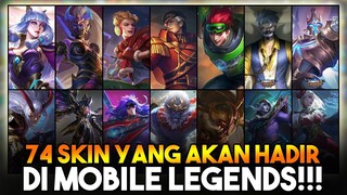 SKIN BARU DI MOBILE LEGENDS!! GUINEVERE, GUSION, LESLEY, KAGURA DAN LAINNYA