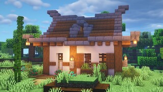 Minecraft : Tutorial Cara Membuat Rumah Jepang | Cara Membuat Rumah di Minecraft