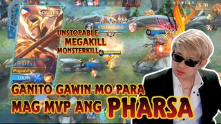 PINAKAMALAKAS MAG PHARSA SA UNIVERSE | MVP GAMEPLAY - MLBB