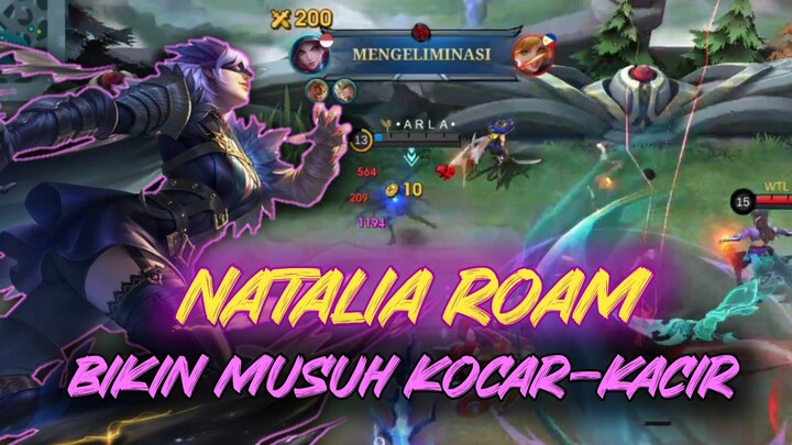 GAMEPLAY| Natalia Roam. bikin musuh kocar kacir