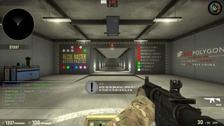 CSGO - M4A4 Recoil Master #CSGO #game